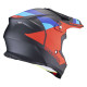 Casque cross Scorpion VX-16 EVO AIR SPECTRUM Noir mat / Rouge / Bleu Casque cross Scorpion VX-16 EVO AIR SPECTRUM Noir mat / Rouge / Bleu