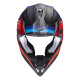 Casque cross Scorpion VX-16 EVO AIR SPECTRUM Noir mat / Rouge / Bleu Casque cross Scorpion VX-16 EVO AIR SPECTRUM Noir mat / Rouge / Bleu