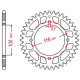 Couronne alu JT 49 dents ultra-light pas 420 type 461 Kawasaki KX80