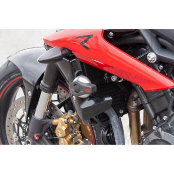 Kit fixation Crash Pad LSL alu Triumph 675 STREET TRIPLE