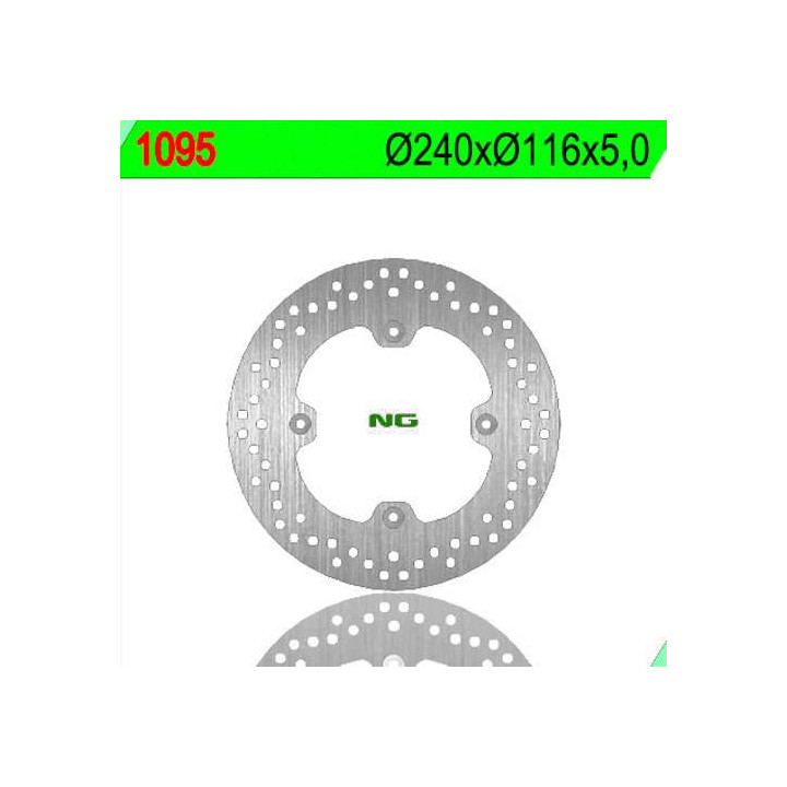 Rear brake disc NG Honda CBF500 04-08, CBF600 03-, CB600F Hornet 07- and CBF1000 06-
