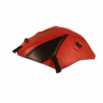 Tapis de réservoir Bagster rouge/pointe noire (1488A) Honda CBR125 Tapis de réservoir Bagster rouge/pointe noire (1488A) Honda CBR125