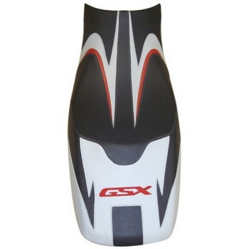 Housse de selle Bagster (2202B) Noir/Noir Mat/Gris/Lettres Rouges Suzuki GSX650 F 08 Housse de selle Bagster (2202B) Noir/Noir Mat/Gris/Lettres Rouges Suzuki GSX650 F 08