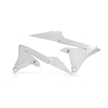 Ouies de radiateur inférieur blanc Acerbis Yamaha YZF250 (0017556.030)