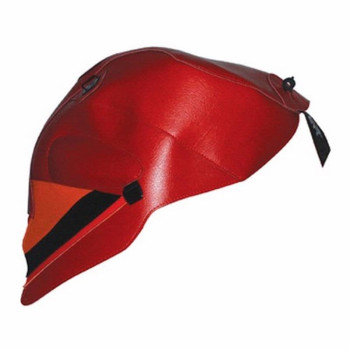 Tapis de réservoir Bagster rouge/deco orange (1422T) Aprilia 1000 Tuono
