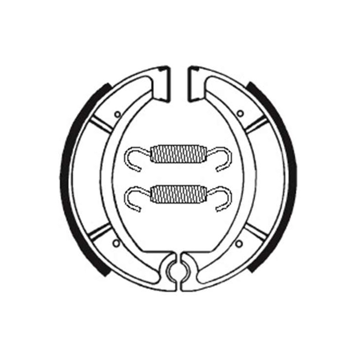 Brake jaws organic motorcycle Tecnium BA037