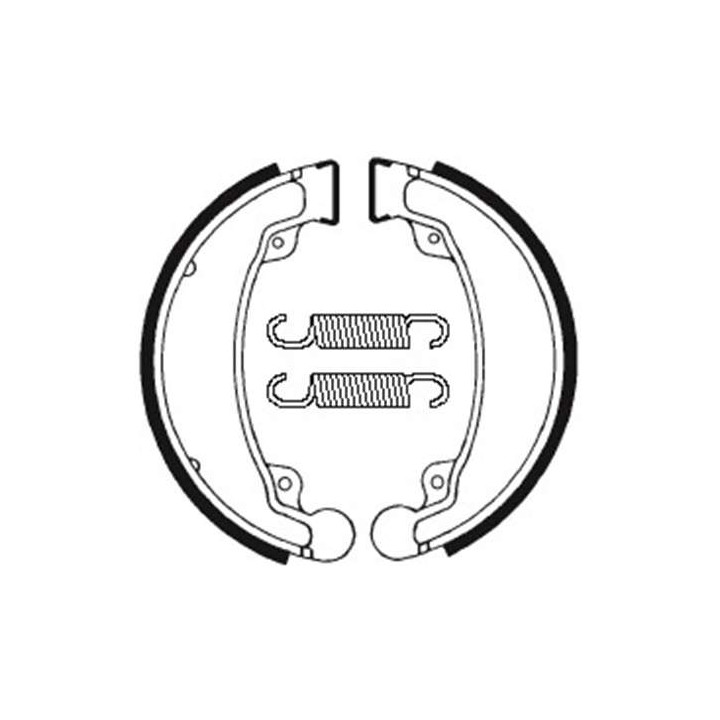 Brake jaws organic motorcycle Tecnium BA069