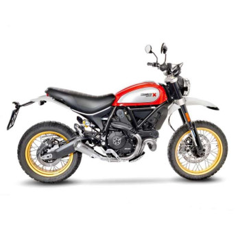 LeoVince LV-10 Inox muffler (15202) Ducati Scrambler Desert Sled