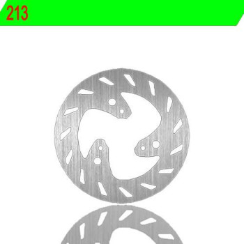 Straight rear brake disc NG 213 DIAM 220MM