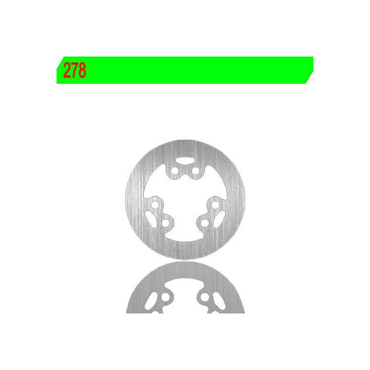 Front left brake disc NG 278 SHERCO 125-250-290 00-01