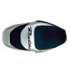 Housse de selle Bagster (2046G) Noir/Argent/Lettres Noires Suzuki GSF1200 BANDIT 98