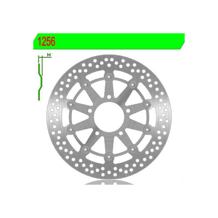 Front brake disc NG 1256 DAYTONA 600 03-07