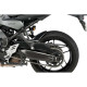Garde-boue arrière Puig noir mat (3866J) Yamaha TRACER 9 21-