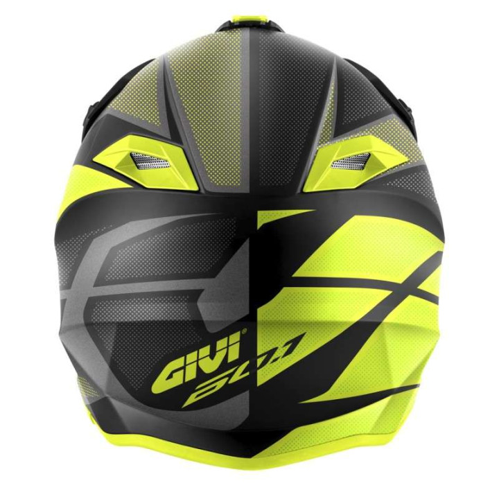 Casque moto cross Givi 60.1 INVERT Noir/Jaune