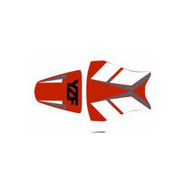 Housse de selle Bagster (2115D) Rouge/Blanc/Anthracite/Lettres Noires Yamaha YZF-R1 01 Housse de selle Bagster (2115D) Rouge/Blanc/Anthracite/Lettres Noires Yamaha YZF-R1 01