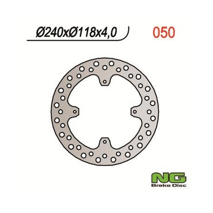 Motorcycle brake disc fixed 240mm (ref. 50)