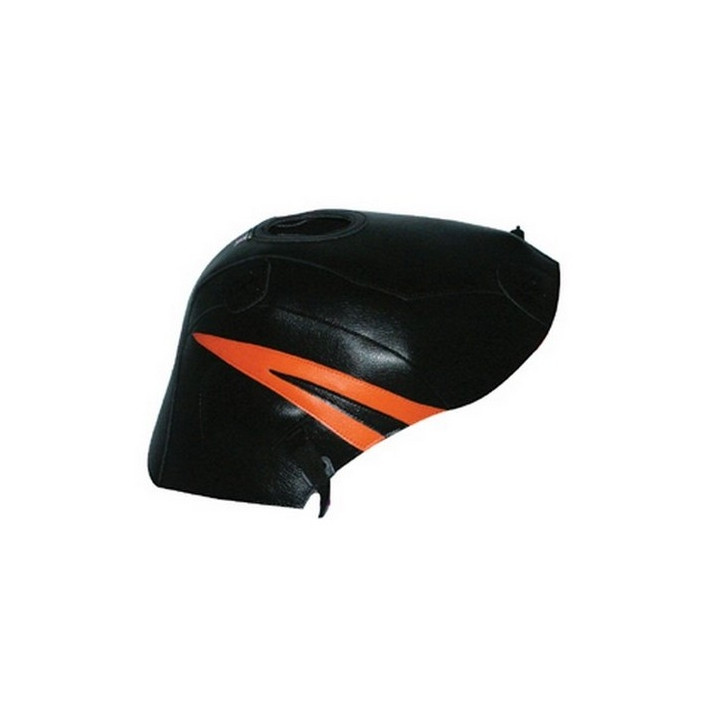 Bagster tank mat black/orange and silver (1478B) Suzuki GSX600 R
