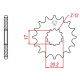 Pignon JT 13 dents pas 428 type 1556
