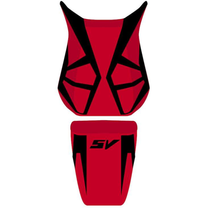 Saddle cover Bagster Bordeaux Clair/Noir/Letters Noires Suzuki SV650/SV650 S 07