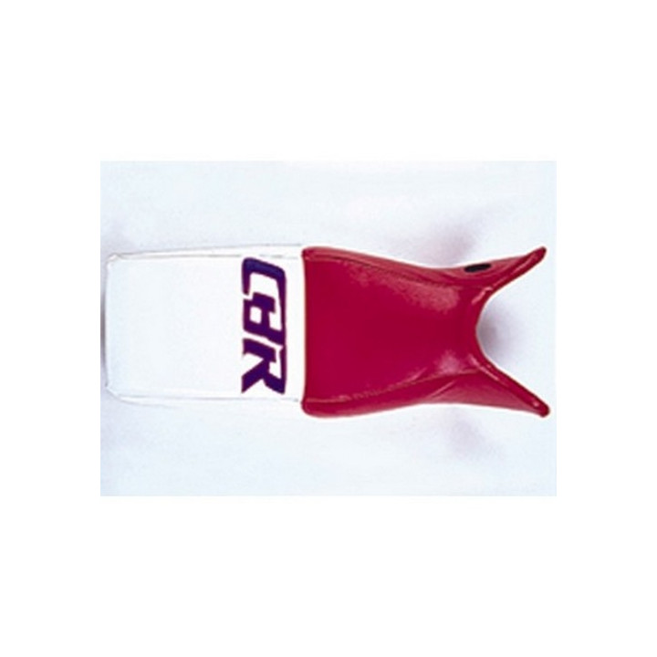 Saddle cover Bagster (2001I) Blanc/Rouge/Letters Violettes Honda CBR1000 92
