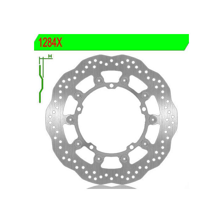 Front left brake disc NG 1284X SPEED TRIPLE 08-10