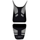 Housse de selle Bagster (2152J) Noir/Gris Clair/Lettres Grises Claires Honda CBF600 N 04-07