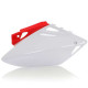 Plaques latérales blanc/rouge Acerbis Honda CRF450R (0008127.553)