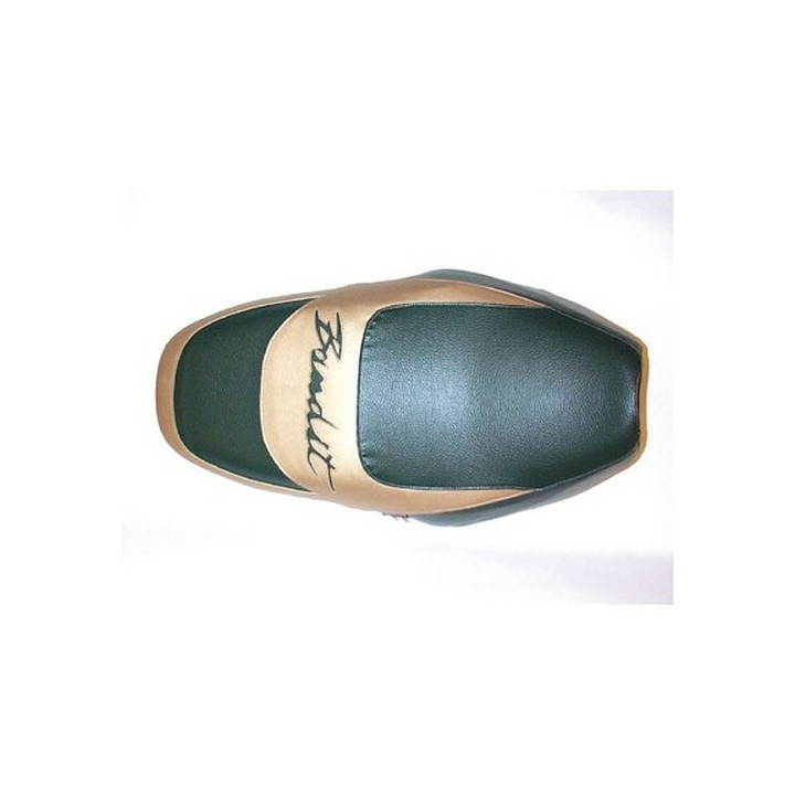 Housse de selle Bagster (2046K) Vert Sapin/Or/Lettres Vert Sapin Suzuki GSF1200 BANDIT 99