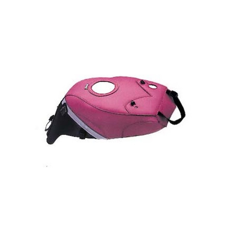 Bagster tank mat cassis/black/steel strip (1225N) Suzuki GSX750 R / GSX1100 R