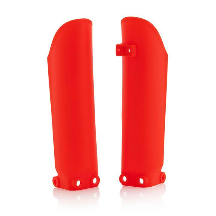 Acerbis KTM SX65 fluorescent orange fork protectors (0016363.014)
