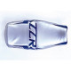 Housse de selle Bagster (2024E) Violet Fonce/Argent/Lettres Violet Fonce Kawasaki ZZR600 94