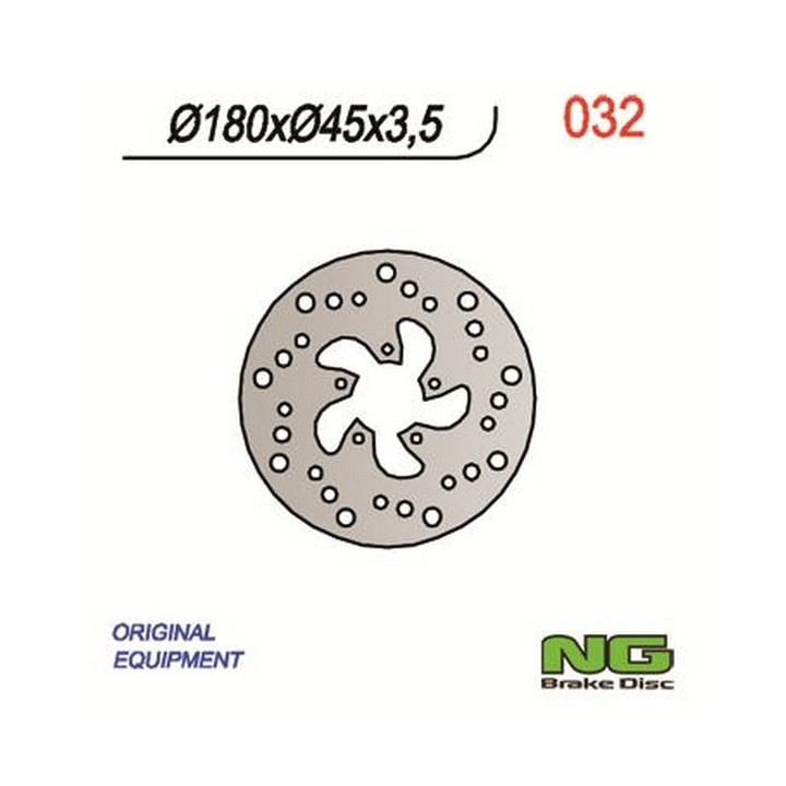 Rear brake disc NG 032