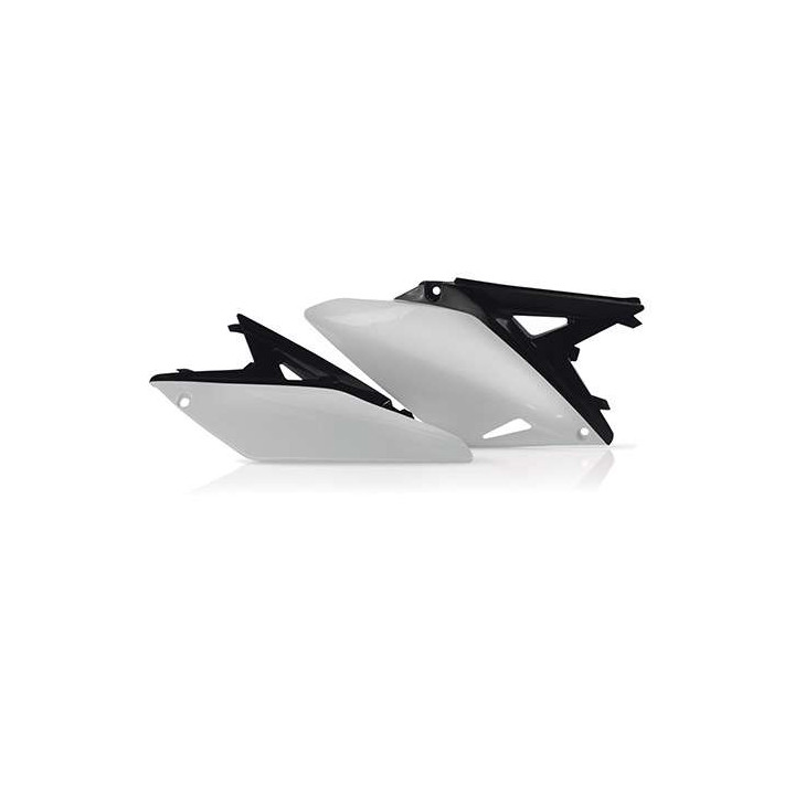 Plaques latérales noir/blanc Acerbis SUZUKI RM-Z250 (0013765.237)