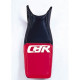 Saddle cover Bagster (2001A) Black/Red/White Honda CBR1000 92