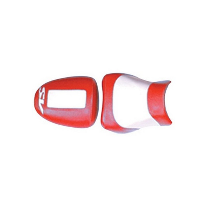 Housse de selle Bagster (2106G) Rouge Fonce/Argent/Lettres Argent Suzuki SV650/SV650 S 01