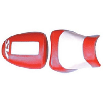 Housse de selle Bagster (2106G) Rouge Fonce/Argent/Lettres Argent Suzuki SV650/SV650 S 01 Housse de selle Bagster (2106G) Rouge Fonce/Argent/Lettres Argent Suzuki SV650/SV650 S 01