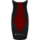 Housse de selle Bagster (2135P) Bordeaux Clair/Noir/Lettres Acier Suzuki V-Strom 1000 06