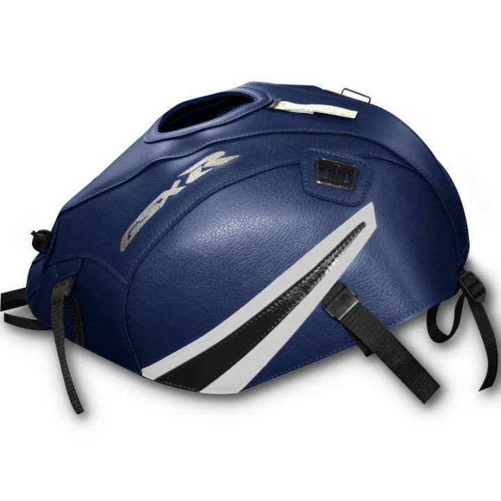 Bagster dark blue/black and light grey tank mats (1519G) Suzuki GSX750 R