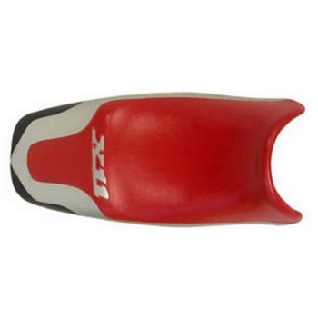 Saddle cover Bagster (2111B) Red/Black/Sold/Letters Honda X11 00