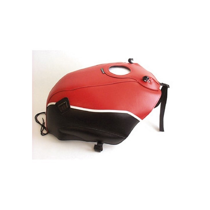 Tapis de réservoir Bagster rouge/noir/lisere blanc (1156G) Honda CBR1000 Tapis de réservoir Bagster rouge/noir/lisere blanc (1156G) Honda CBR1000