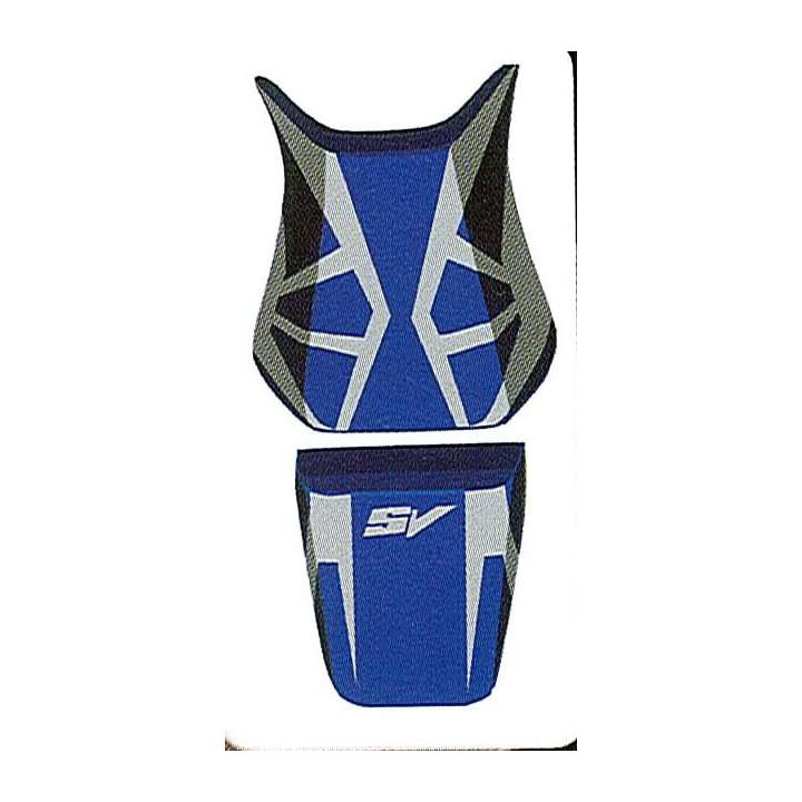 Saddle cover Bagster (2167G) Baltic/Gris Clair/Letters Grises Claires Suzuki SV1000 N 03/SV1000 N/S 04-07 -SV650/S 03-05