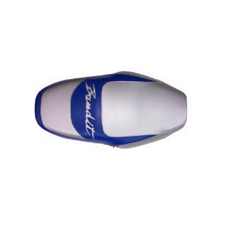 Housse de selle Bagster (2046L) Anthracite/Argent/Lettres Argent Suzuki GSF1200 BANDIT 00