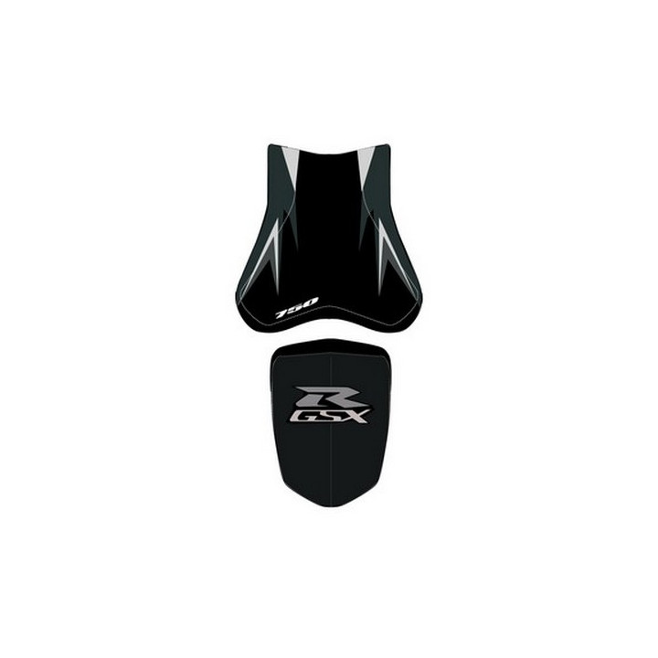 Housse de selle Bagster (2201C) Noir/Noir Mat/Gris Suzuki GSX750R 08
