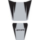 Housse de selle Bagster (2141F) Gris Clair/Noir/Lettres Noires Kawasaki ZX6 R/RR 04