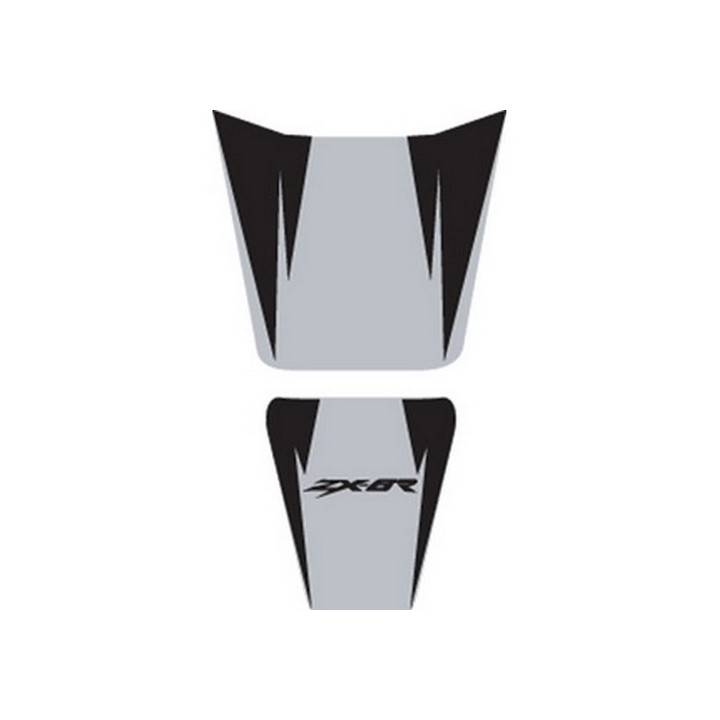 Saddle cover Bagster (2141F) Grey Clair/Black/Black Letters Kawasaki ZX6 R/RR 04 Saddle cover Bagster (2141F) Grey Clair/Black/Black Letters Kawasaki ZX6 R/RR 04