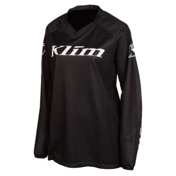 Maillot moto cross femme Klim WOMEN'S XC LITE BLACK