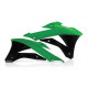 Acerbis Kawaski KX85 black/green radiator fins (0017242.377)
