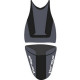 Saddle cover Bagster (2193A) Nubuck Black/Black/Letter Kawasaki Silver VERSYS 07 Saddle cover Bagster (2193A) Nubuck Black/Black/Letter Kawasaki Silver VERSYS 07