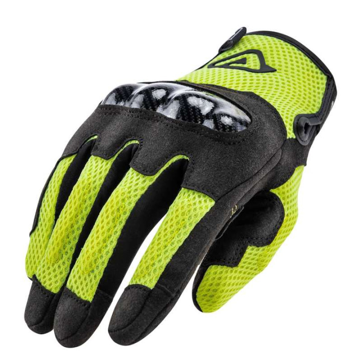 Acerbis RAMSEY MY VENTED summer motorcycle gloves Black/yellow Acerbis RAMSEY MY VENTED summer motorcycle gloves Black/yellow