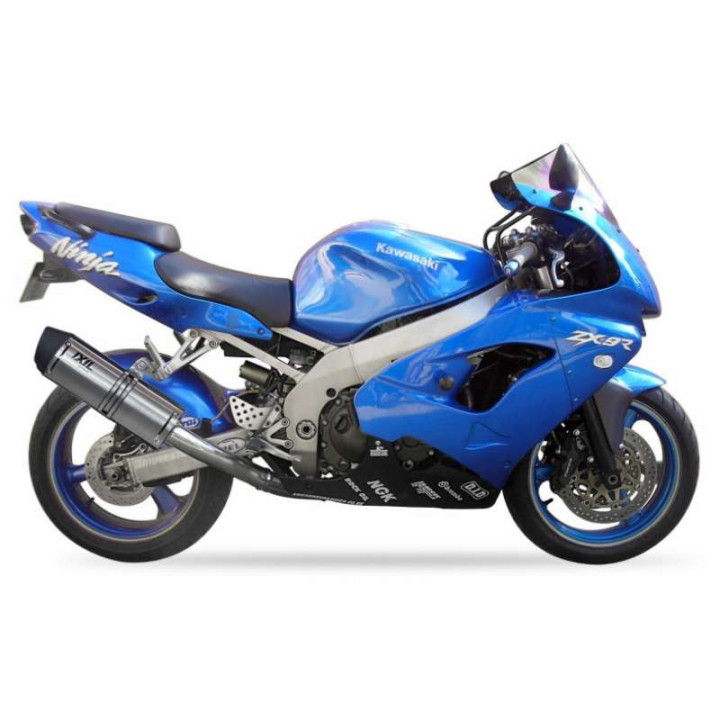 Silencieux homologué Ixil SOVE inox (OK7087VSE) Kawasaki ZX-9R 98-01